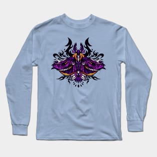 butterfly unique purple Long Sleeve T-Shirt